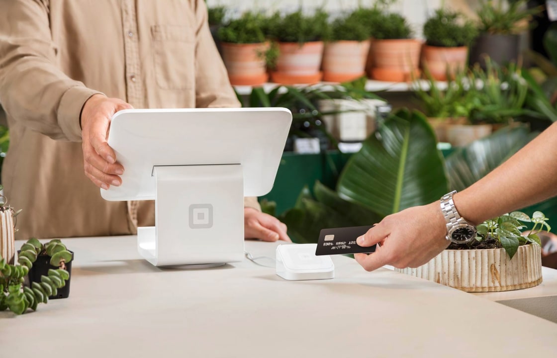 Square payment terminal
